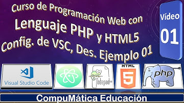 🆔01. Programación Web con PHP, Atom, VSCode, Notepad ++ Configuración y como iniciar un proyecto