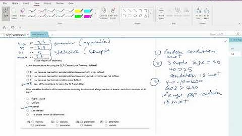 STA2023 - 9.2 The Central Limit Theorem for Sample Means