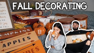 Decorating Our Living Room: Fall Edition