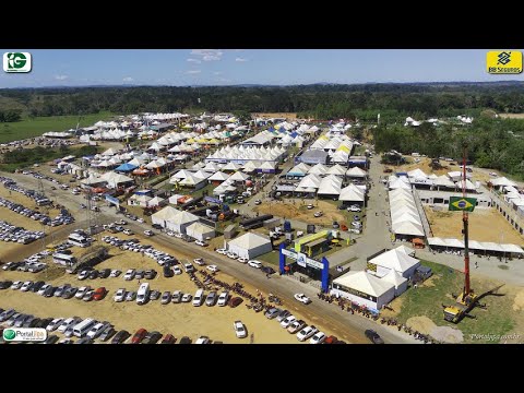 Drone do Portal Jipa Sobrevoando o 1º dia da 9º Rondônia Rural Show 2022