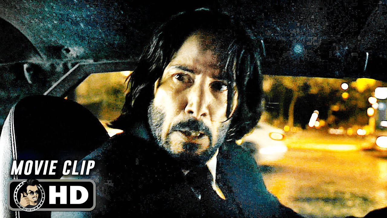 Paris Car Chase Scene | JOHN WICK 4 (2023) Keanu Reeves, Movie CLIP HD