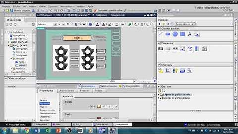Control de dos semáforos simultáneamente (tia Portal) y pantalla HMI