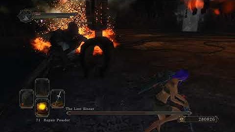 (+0 weapon) The Lost Sinner SL1 NG+7 CoC no roll/block/parry