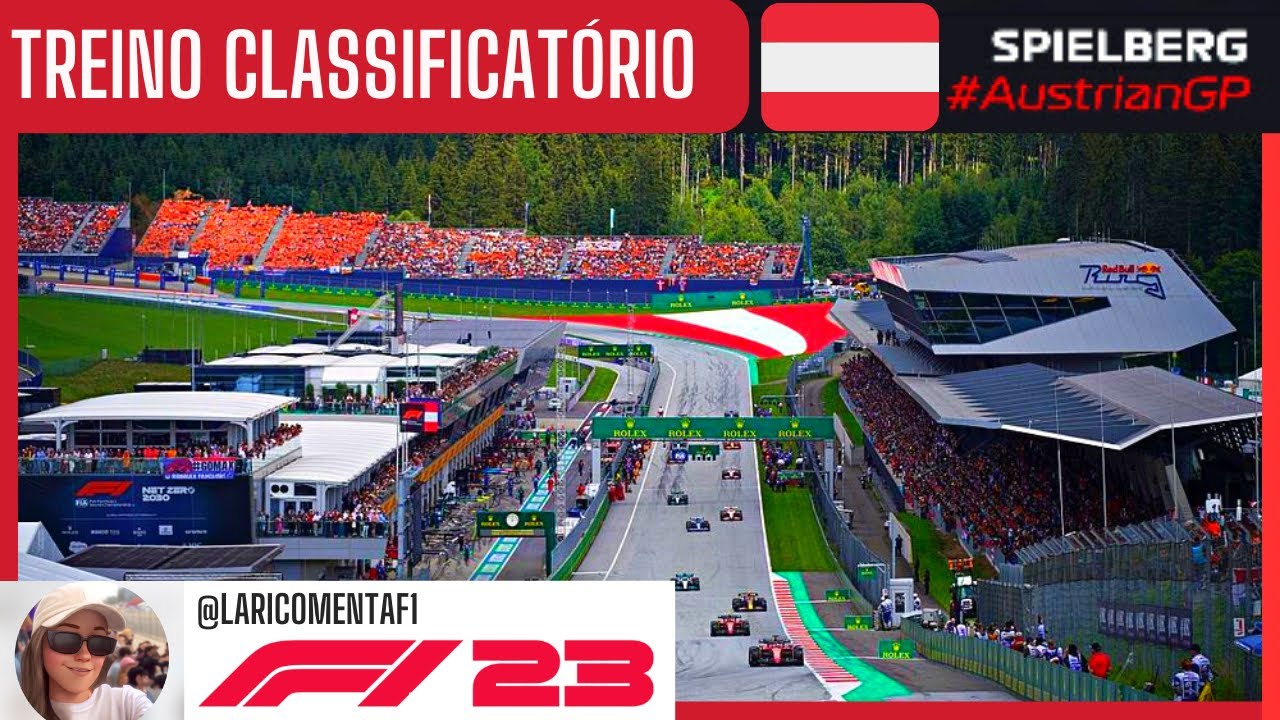 Treino qualificatório GP da Áustria da Fórmula 1 AO VIVO hoje