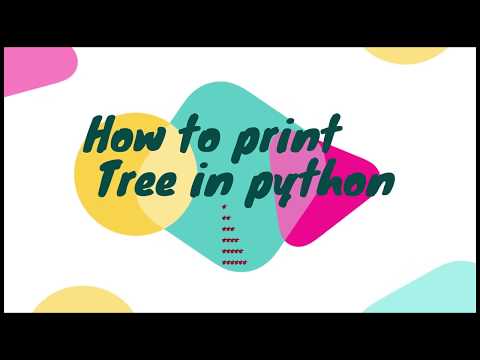 Print tree in python