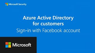 Microsoft Entra ID for customers - Sign-in with Facebook account screenshot 4