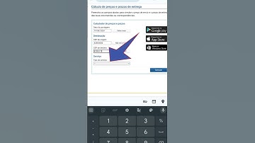 COMO CALCULAR O FRETE DOS CORREIOS  #arte