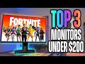 Top 3 GAMING Monitors Under $200
