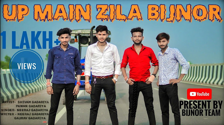 UP MAIN ZILA BIJNOR || NEW SONG 2022 || BIJNOR SONG ||