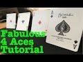 MY FIRST CARD TRICK - FABULOUS FOUR ACES TUTORIAL