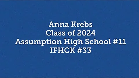 Anna Krebs - Class of 2024 Highlight Video