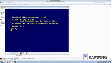 INSTRUCTIONS HOW TO PLAY AMSTRAD GAMES ON EMULATOR