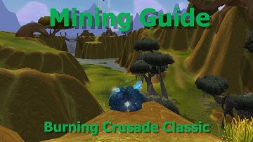 Mining Guide 300-375 For TBC Classic