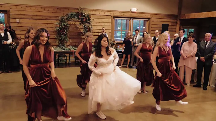 Surprise Bridesmaids Dance at Wedding