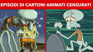 EPISODI DI CARTONI ANIMATI VIETATI  E CENSURATI IN TV