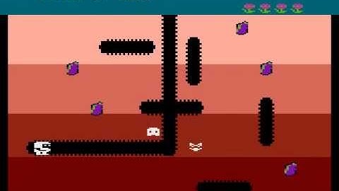 dig dug preview for Atari 8-bit