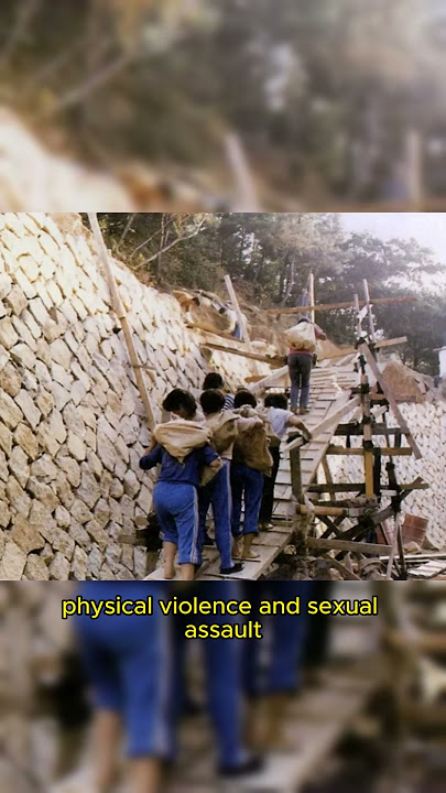 📸RARE FOOTAGE Korea's Real Life Squid Game Facility, Brothers Home😱 #history  #rarephotos