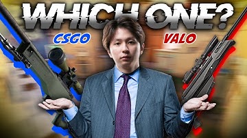 OPERATOR VALORANT SO DIFFICULT THAN AWP CSGO ??? ft fl1pzjder | Xccurate