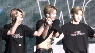 4K 181010 몬스타엑스 MONSTA X 형원 HYUNGWON 엔딩