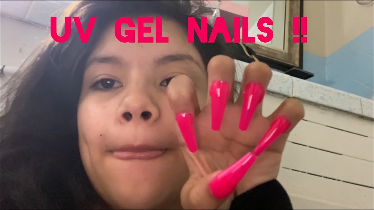 How I do my UV GEL NAILS !! YouTube