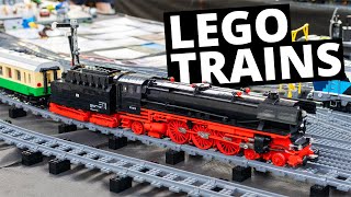 Lego Trains in Action at Bauspielbahntreffen 2022