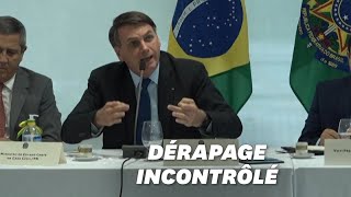 Au Brésil, une vidéo de Bolsonaro enchaînant les dérapages diffusée