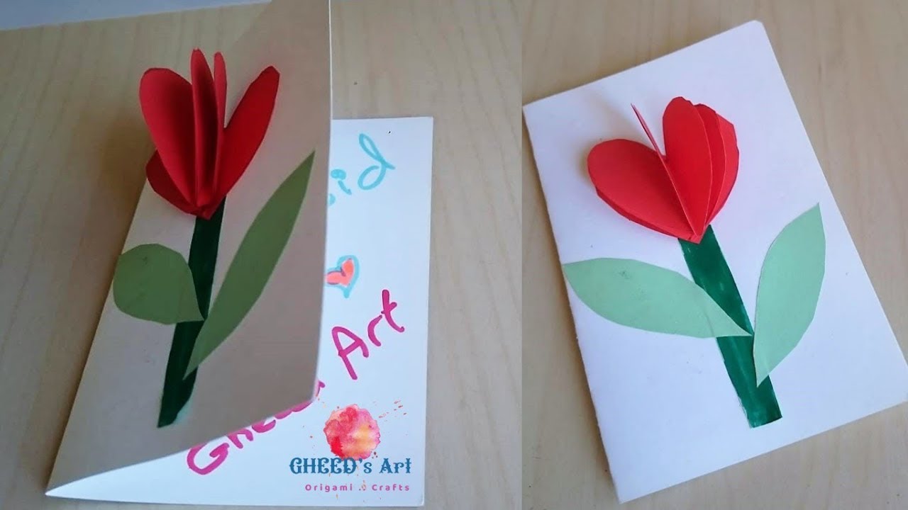 CUTE Easy Handmade CARD | YOU CAN MAKE it by  YOURSELF