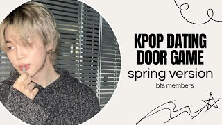 KPOP (BTS) Dating Door Game - Spring Version
