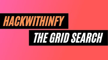 The Grid Search | HackWithInfy Practice Problem | Easy