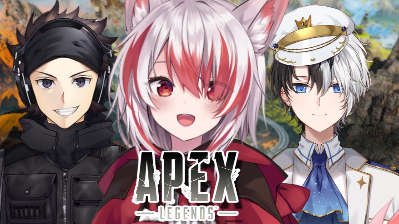【#APEX】APEXでは初めましてコラボ！with Kamitoさん・ハセシンさん【Vtuber】