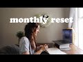 June Monthly Reset | Intentional planning for an intentional life ✨