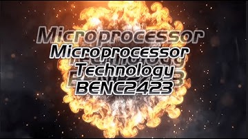 MICROPROCESSOR TECHNOLOGY GROUP PRESENTATION BENC2423