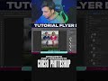 MINITUTORIAL PHOTOSHOP | Efecto movimiento en piernas #photoshop #design #adobe