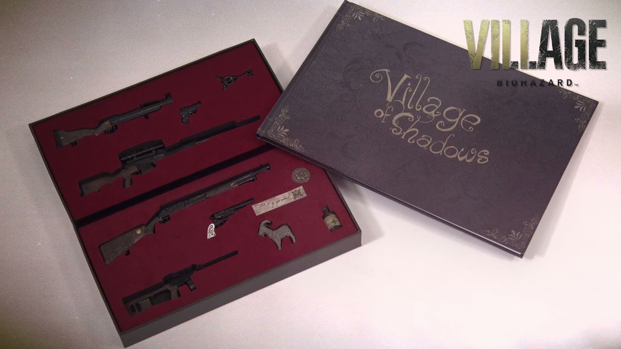 『バイオハザード　ヴィレッジ』グッズ「Equipment Miniatures」 ＆ Art book「Village of Shadows」紹介動画
