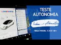 Teste Autonomia Lisboa-Abrantes | TESLA MODEL 3 2021 SR+