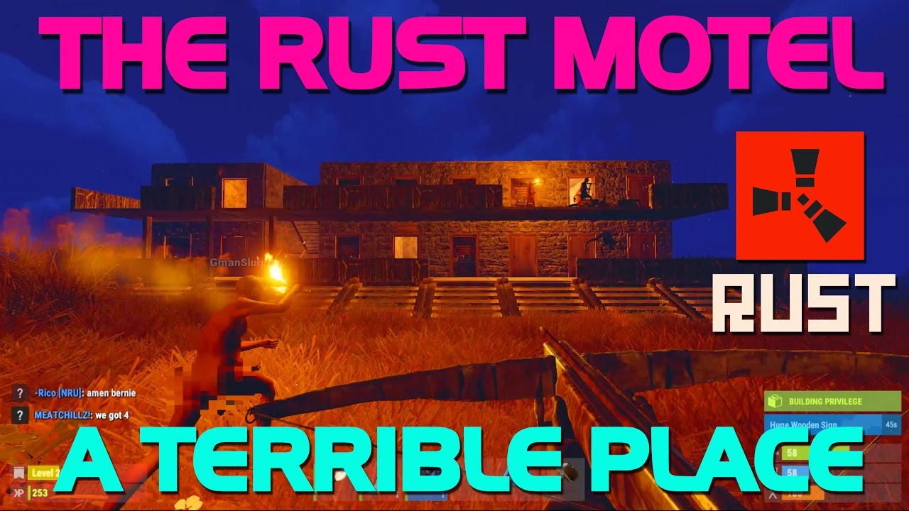THE MOTEL (5000 Subscriber Event) - Rust - YouTube
