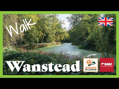 Wanstead Park walk | 🇬🇧  Hiking in London, Epping Forest, | 🇬🇧 Hiking UK | England| 4K