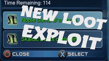 DCUO New Loot Exploit