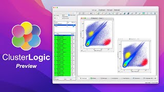ClusterLogic Preview - FlowLogic's inbuilt cluster analysis feature