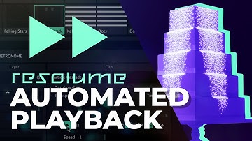 Resolume Arena 6 Tutorial | Learn Cake Mapping (4/6) Automated Playback