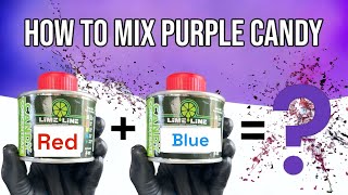Mixing Candy Purple using LiME LiNE Red & Blue Candy Concentrates by Time Warp Custom Paint 2,509 views 6 months ago 1 minute, 30 seconds