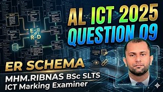ER Schema | AL ICT 2025 Exam Question-09-a-ii