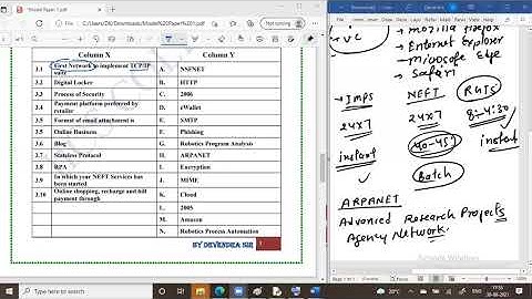 Network Basics Exam based question with soln | Lecture-02 |Part-02 | By Devendra Sir| IICS COLLEGE |