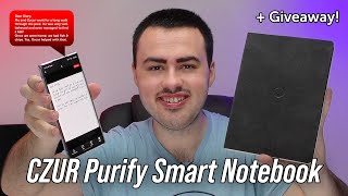 The New Way to Take Notes? CZUR Purify Smart Notebook (+ Giveaway!)