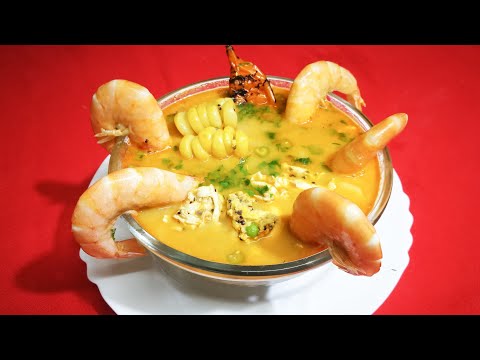 Chupe De Quinoa Con Camarones