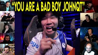 Valorant Streamers Reacts To EG Bao Calling Sen Johnqt "BAD BOY" In VCT