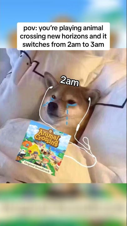 nothing says “it’s time for bed” more than the 3am music 😵‍💫 #acnh #animalcrossing