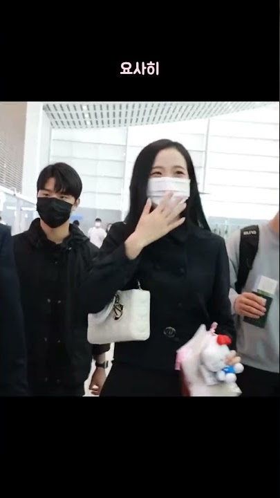 (220926) JISOO at Incheon Airport #shorts #jisoo #airport #incheon #departure #blackpink