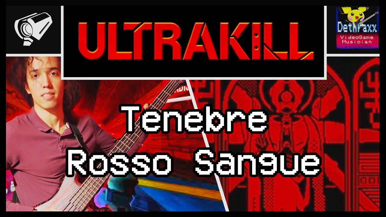 ULTRAKILL: Tenebre Rosso Sangue | Metal Guitar Remix Cover by Dethraxx