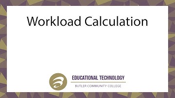 Workload Calculation